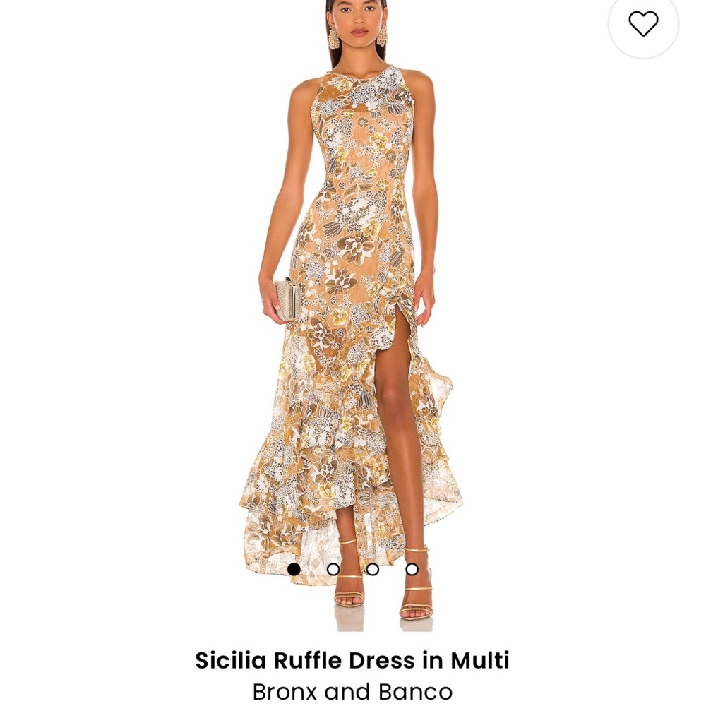 REVOLVE Sicilia Ruffle Dress Bronx and Banco